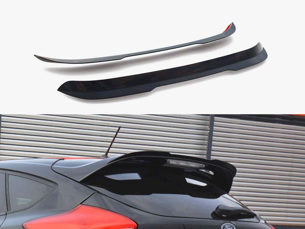 Maxton Design Spoiler CAP Ford Focus St-line MK3 FL (2015-2018) - FO-FO-3F-STLINE-CAP1G - Image 1