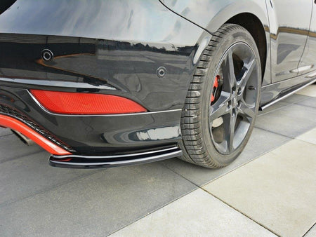 Maxton Design Rear Side Splitters Ford Focus Mk3 ST-Line (Facelift) 2015-2018 - FO-FO-3F-STLINE-RSD1G - Image 2