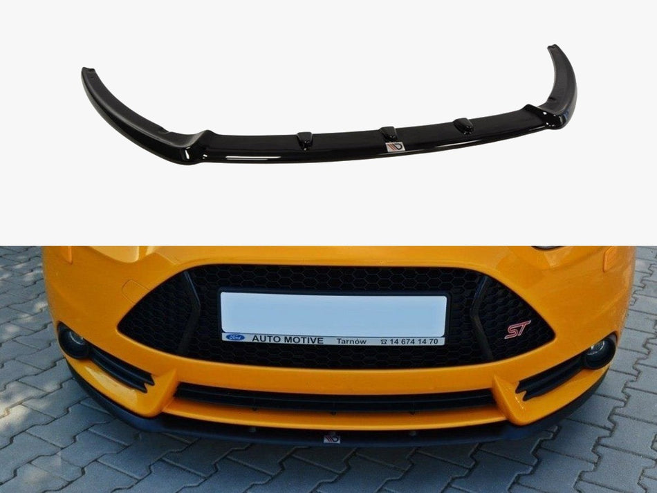 Maxton Design Front Splitter Ford Focus Mk3 ST (Cupra) Preface Model - FO-FO-3-ST-CUPRA-FD1G - Image 1