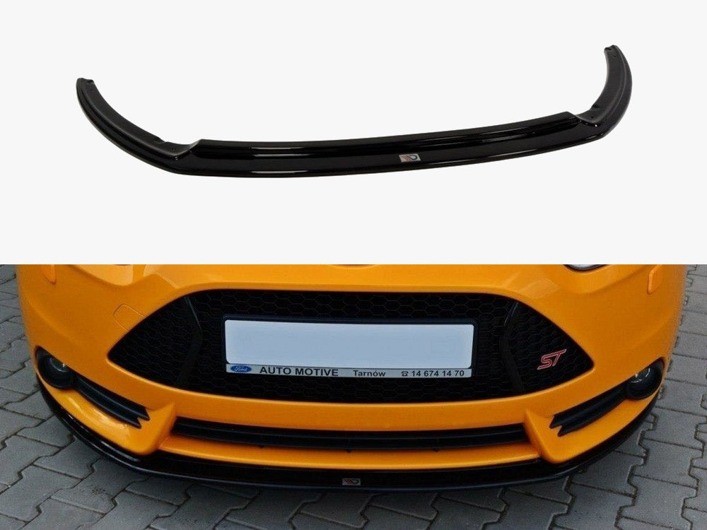Maxton Design Front Splitter V.2 Ford Focus MK3 ST Preface Model - FO-FO-3-ST-FD2G - Image 1