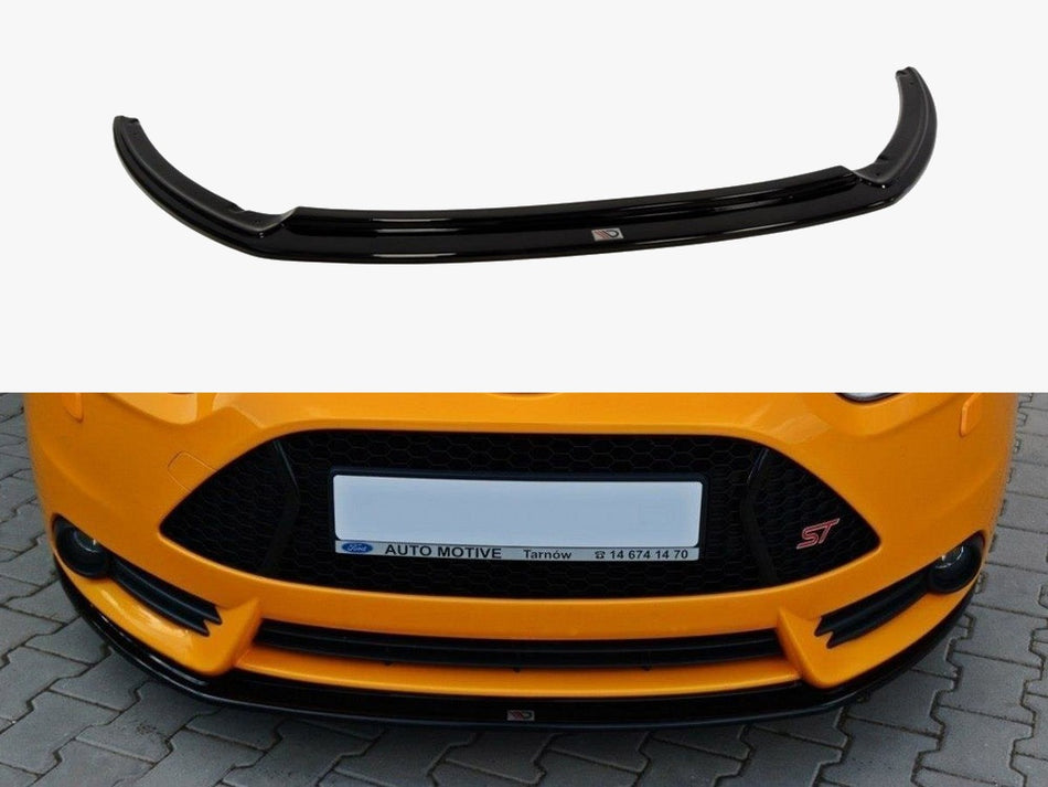 Maxton Design Front Splitter V.2 Ford Focus MK3 ST Preface Model - FO-FO-3-ST-FD2G - Image 1