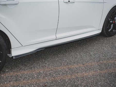 Maxton Design Side Skirts Diffusers V2 Ford Focus ST &amp; RS MK3 (2015-2018) - FO-FO-3/3F-ST-SD2G - Image 3