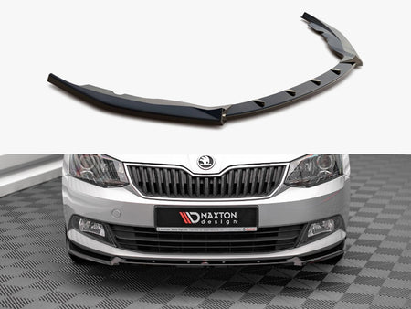 Maxton Design Front Splitter V.1 Skoda Fabia MK3 (2014-2019) - SK-FA-3-FD1G - Image 1
