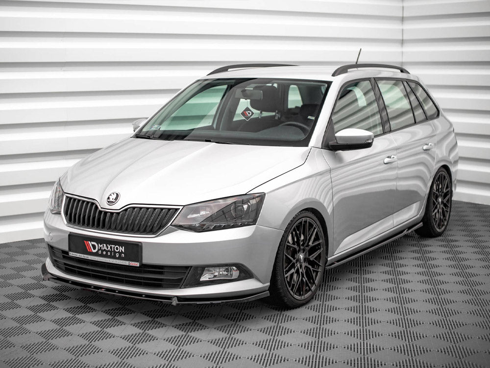 Maxton Design Front Splitter V.1 Skoda Fabia MK3 (2014-2019) - SK-FA-3-FD1G - Image 2