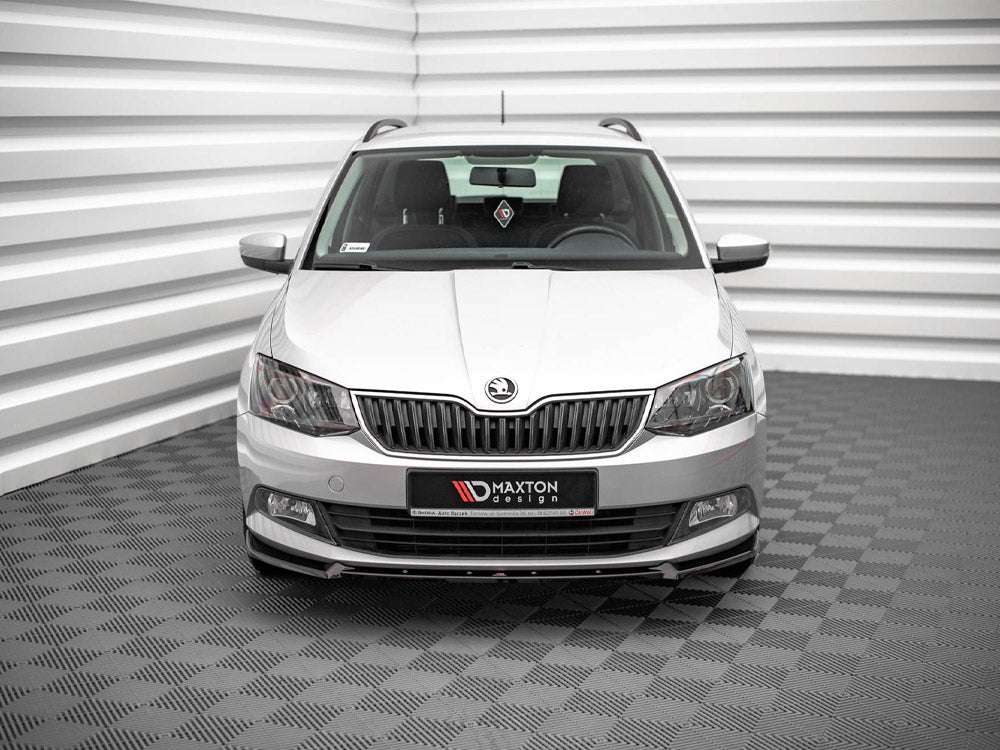 Maxton Design Front Splitter V.1 Skoda Fabia MK3 (2014-2019) - SK-FA-3-FD1G - Image 3