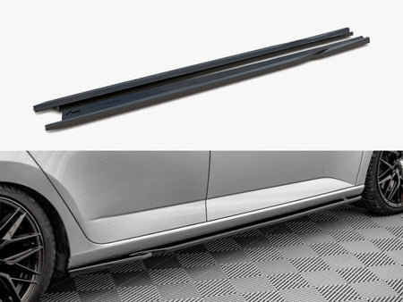 Maxton Design Side Skirts Diffusers Skoda Fabia MK3 (2014-2019) - SK-FA-3-SD1G - Image 1