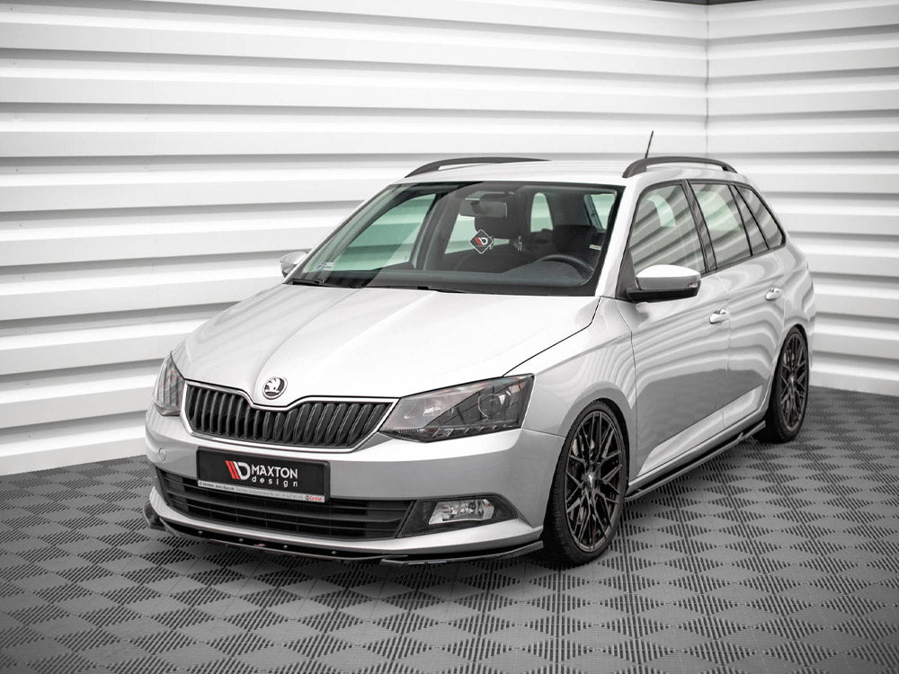 Maxton Design Front Splitter V.2 Skoda Fabia MK3 (2014-2019) - SK-FA-3-FD2G - Image 2