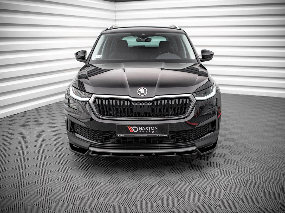 Maxton Design Front Splitter V.1 Skoda Kodiaq Mk1 Facelift - SK-KO-1F-FD1G - Image 3