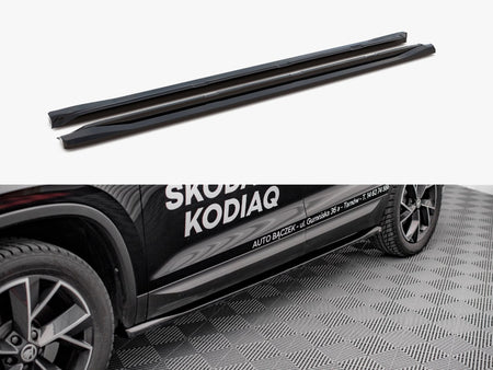 Maxton Design Side Skirts Diffusers Skoda Kodiaq Mk1 Facelift - SK-KO-1F-SD1G - Image 1