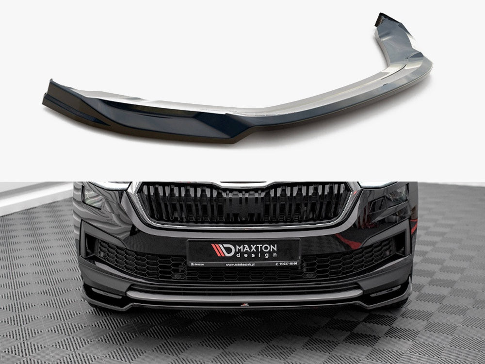 Maxton Design Front Splitter V.2 Skoda Kodiaq Mk1 Facelift - SK-KO-1F-FD2G - Image 1