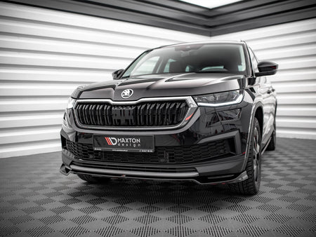 Maxton Design Front Splitter V.2 Skoda Kodiaq Mk1 Facelift - SK-KO-1F-FD2G - Image 2