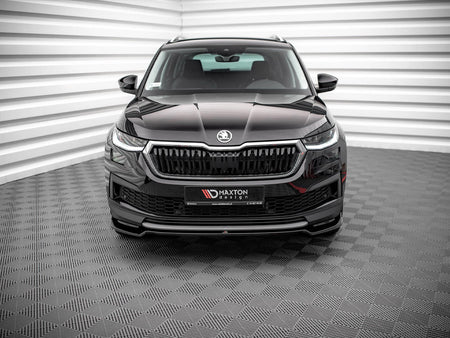 Maxton Design Front Splitter V.2 Skoda Kodiaq Mk1 Facelift - SK-KO-1F-FD2G - Image 3