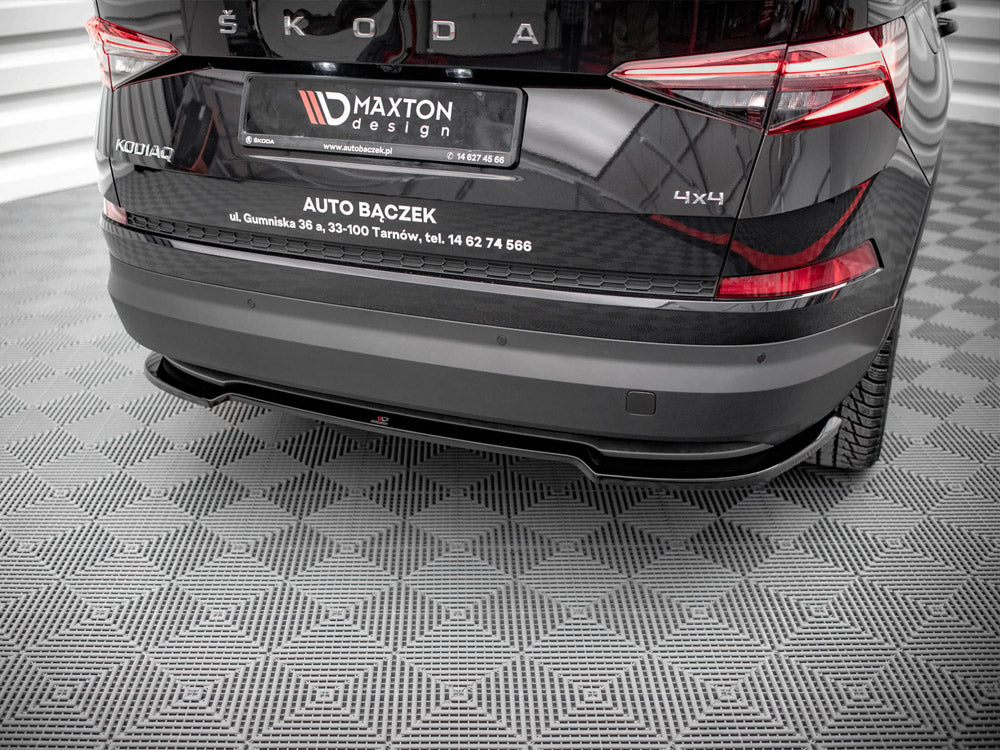 Central Rear Splitter Skoda Kodiaq Mk1 Facelift