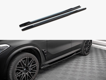 Maxton Design Side Skirts Diffusers BMW X5M F95 - BM-X5M-05-SD1G - Image 1