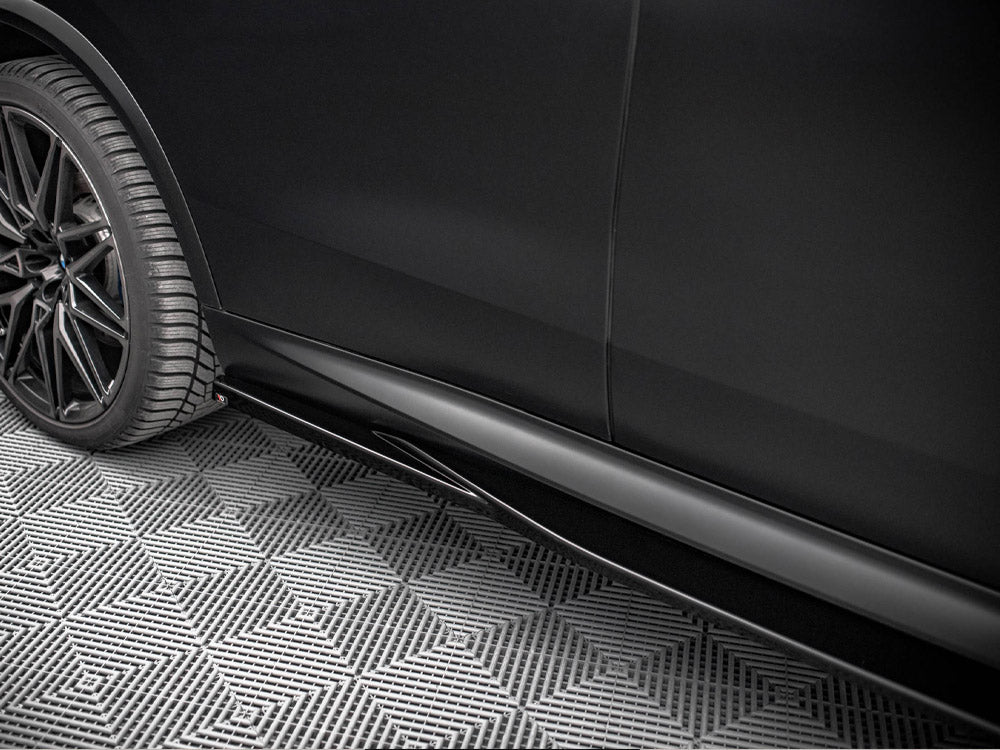 Maxton Design Side Skirts Diffusers BMW X5M F95 - BM-X5M-05-SD1G - Image 3