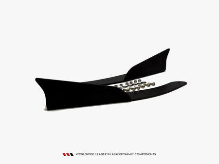 Maxton Design Universal Front Bumper LIP Add-on Winglets - UN-CNC-FD1A - Image 1