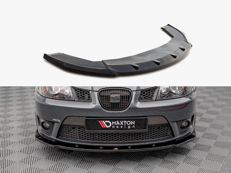Maxton Design Front Splitter V.1 Seat Ibiza Cupra MK3 (2004-2008) - SE-IB-3-CU-FD1G - Image 1