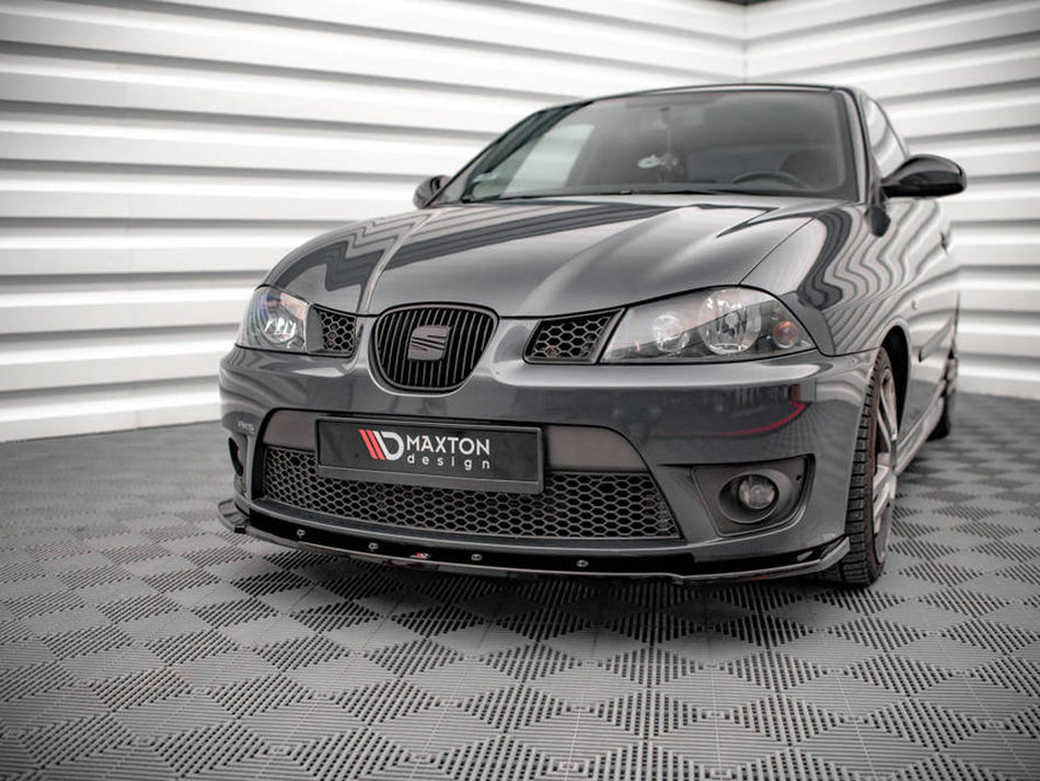 Maxton Design Front Splitter V.1 Seat Ibiza Cupra MK3 (2004-2008) - SE-IB-3-CU-FD1G - Image 2