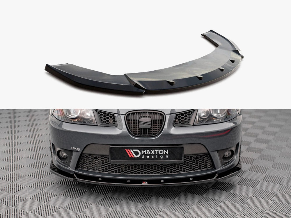 Maxton Design Front Splitter V.2 Seat Ibiza Cupra MK3 (2004-2008) - SE-IB-3-CU-FD2G - Image 1