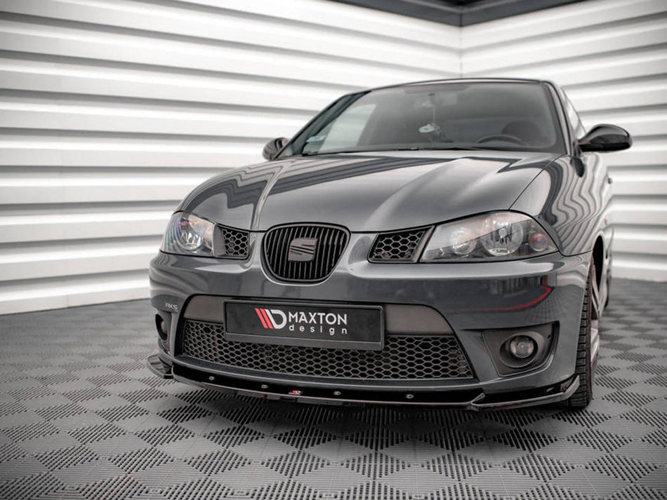 Maxton Design Front Splitter V.2 Seat Ibiza Cupra MK3 (2004-2008) - SE-IB-3-CU-FD2G - Image 2
