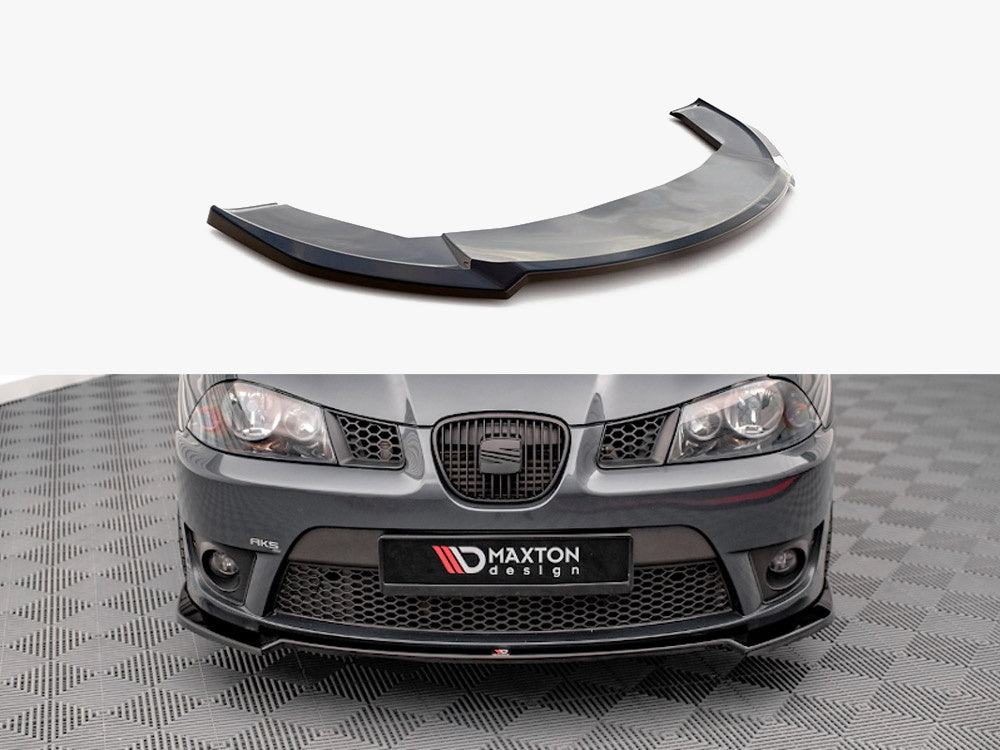 Maxton Design Front Splitter V.3 Seat Ibiza Cupra MK3 (2004-2008) - SE-IB-3-CU-FD3G - Image 1