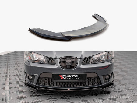Maxton Design Front Splitter V.3 Seat Ibiza Cupra MK3 (2004-2008) - SE-IB-3-CU-FD3G - Image 1