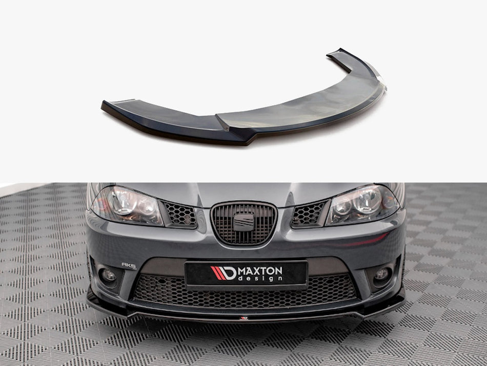 Maxton Design Front Splitter V.3 Seat Ibiza Cupra MK3 (2004-2008) - SE-IB-3-CU-FD3G - Image 1