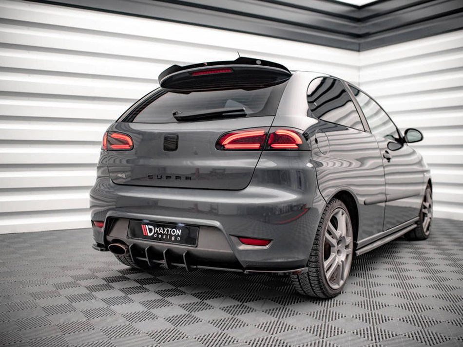 Maxton Design Street PRO Rear Diffuser Seat Ibiza Cupra MK3 (2004-2008) - SEIB3CUCNC-RS1B - Image 2
