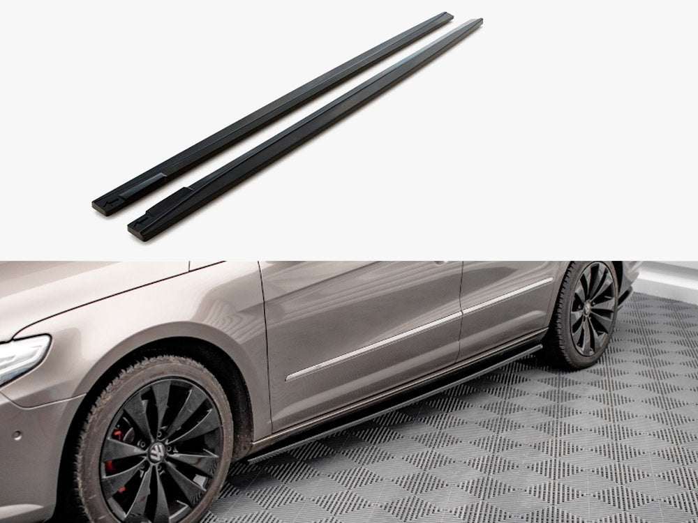 Maxton Design Side Skirts Diffusers V.2 VW Passat CC (2008-2012) - VW-PA-CC-SD2G - Image 1