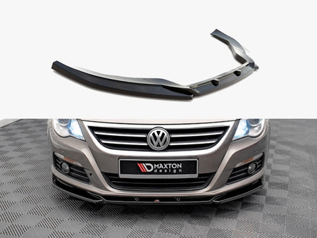 Maxton Design Front Splitter V.4 VW Passat CC (2008-2012) - VW-PA-CC-FD4G - Image 1