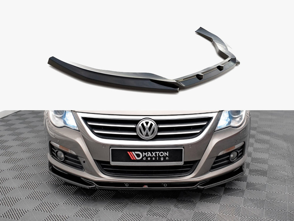 Maxton Design Front Splitter V.4 VW Passat CC (2008-2012) - VW-PA-CC-FD4G - Image 1