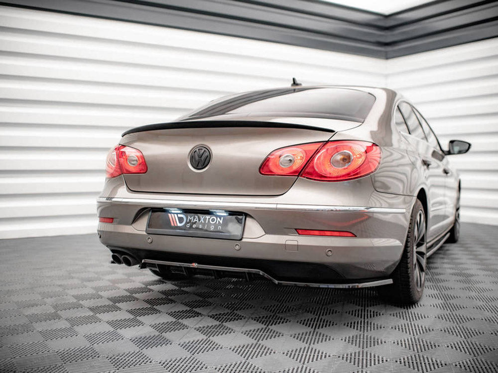Maxton Design Central Rear Splitter (Vertical Bars) VW Passat CC - VW-PA-CC-RSD2G+RD1G - Image 2
