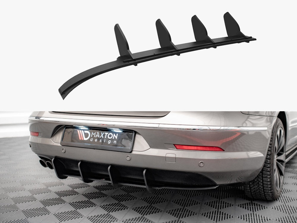 Maxton Design Street PRO Rear Diffuser VW Passat CC (2008-2012) - VWPACCCNC-RS1B - Image 1
