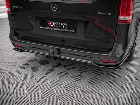 Maxton Design Rear Splitter (Vertical Bars) Mercedes V-Class AMG-Line W447 Facelift - ME-V-447F-AMGLINE-RD1G+RD2G - Image 6