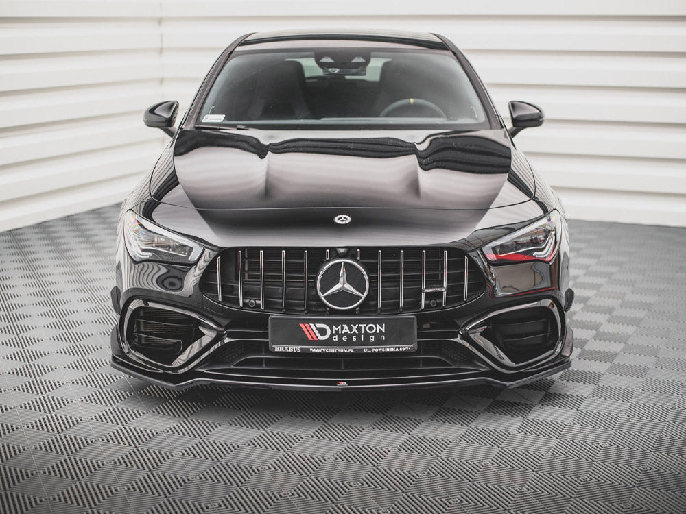 Maxton Design Front Splitter V.1 Mercedes-AMG CLA 45 Aero C118 - ME-CLA-118-45AMG-FD1G - Image 2