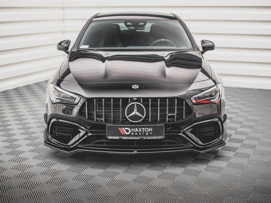 Maxton Design Front Splitter V.1 Mercedes-AMG CLA 45 Aero C118 - ME-CLA-118-45AMG-FD1G - Image 2