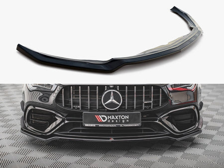 Maxton Design Front Splitter V.1 Mercedes-AMG CLA 45 Aero C118 - ME-CLA-118-45AMG-FD1G - Image 1