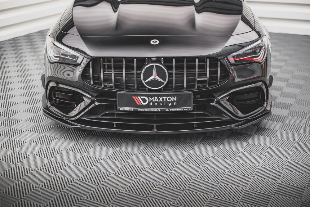Maxton Design Front Splitter V.3 Mercedes-AMG CLA 45 Aero C118 - ME-CLA-118-45AMG-FD3G - Image 2