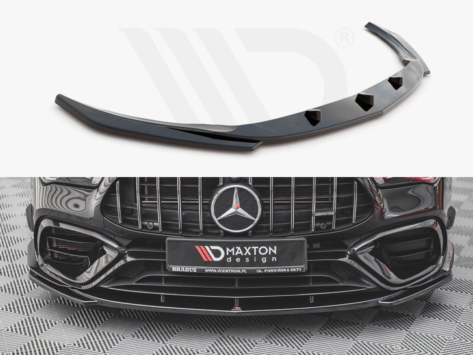 MAXTON DESIGN Front Splitter V.3 Mercedes-AMG CLA 45 Aero C118