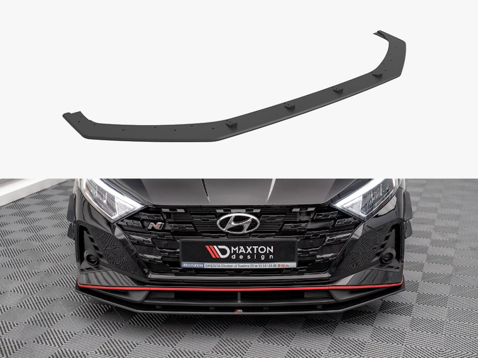 Maxton Design Street PRO Front Splitter Hyundai I20 N Mk3 - HYI203NCNC-FD1B - Image 1