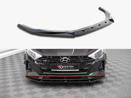 Maxton Design Front Splitter V.2 Hyundai I20 N Mk3 - HY-I20-3-N-FD2G - Image 1