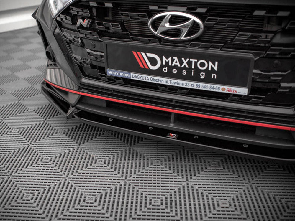 Maxton Design Front Splitter V.2 Hyundai I20 N Mk3 - HY-I20-3-N-FD2G - Image 4