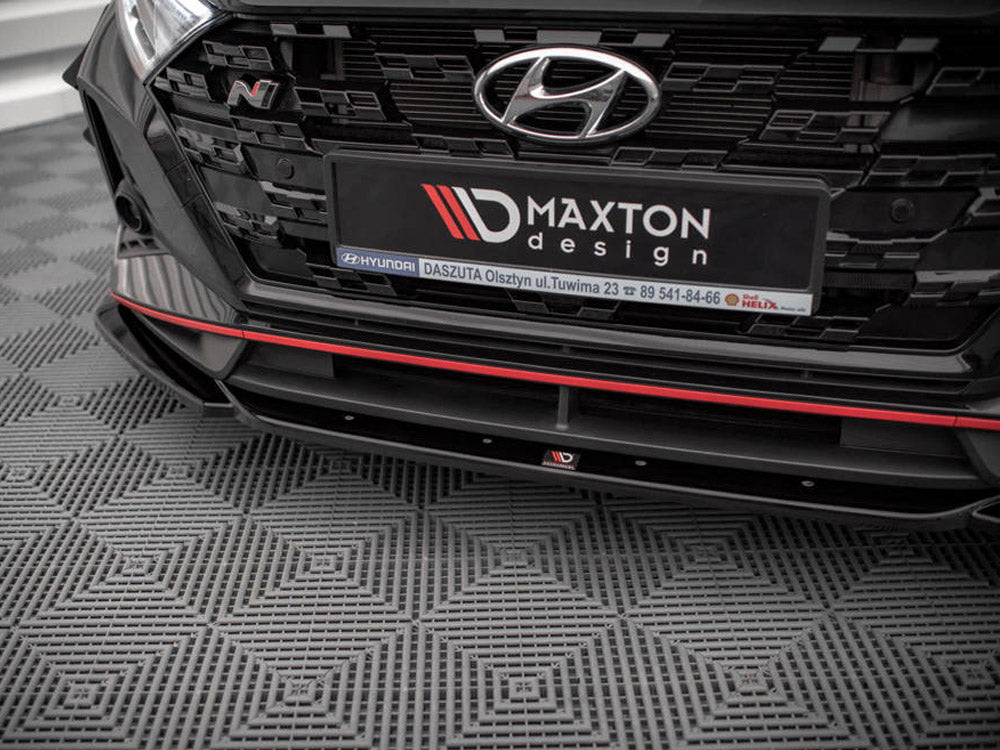 Maxton Design Front Splitter V.3 Hyundai I20 N Mk3 - HY-I20-3-N-FD3G - Image 4