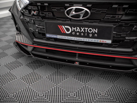 Maxton Design Front Splitter V.3 Hyundai I20 N Mk3 - HY-I20-3-N-FD3G - Image 4