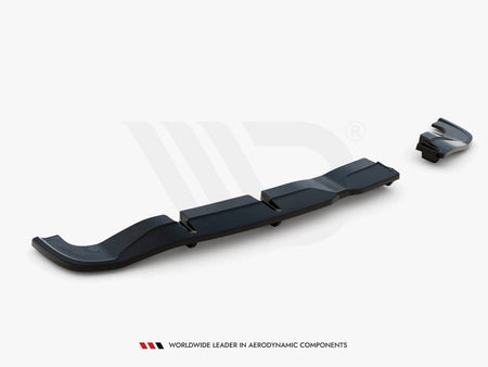 Maxton Design Central Rear Splitter (Vertical Bars) Hyundai I20 N Mk3 - HY-I20-3-N-RSD1G+RD1G - Image 6