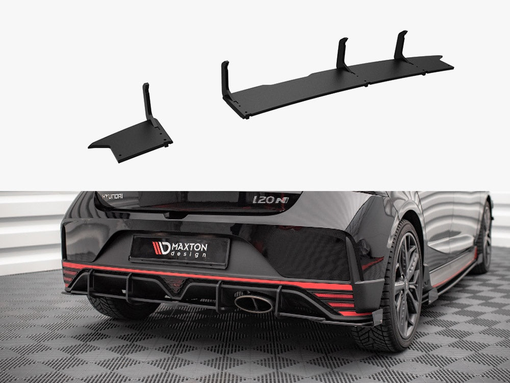 Maxton Design Street PRO Rear Diffuser Hyundai I20 N Mk3 - HYI203NCNC-RS1B - Image 1