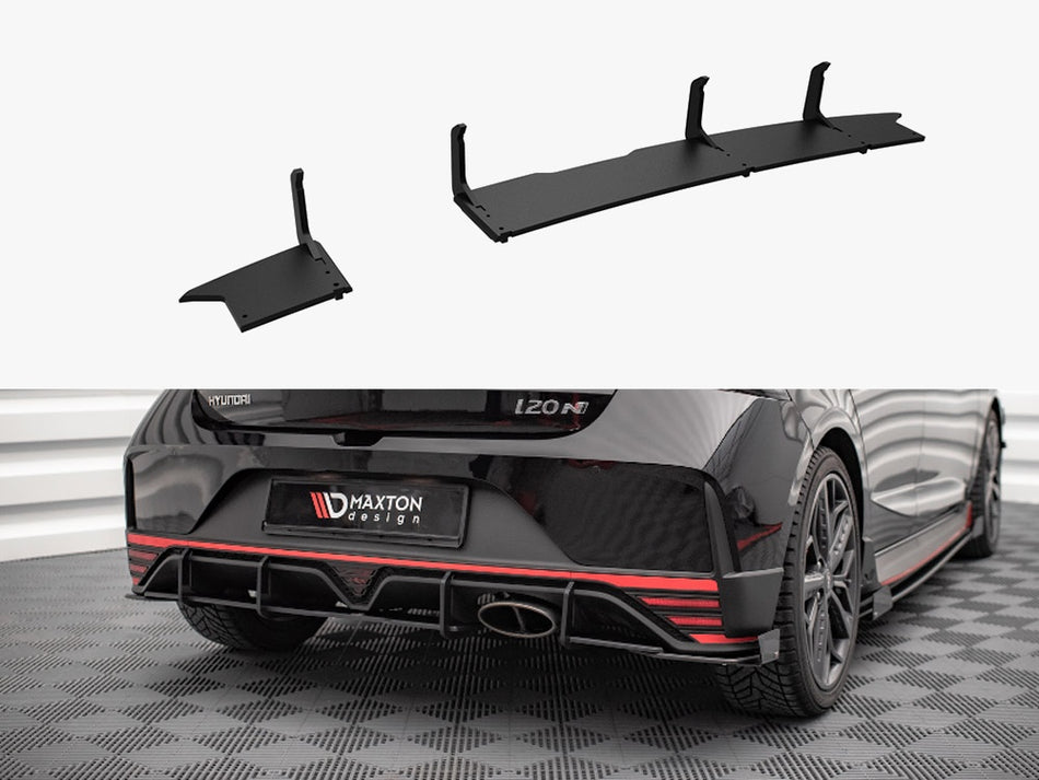 Maxton Design Street PRO Rear Diffuser Hyundai I20 N Mk3 - HYI203NCNC-RS1B - Image 1