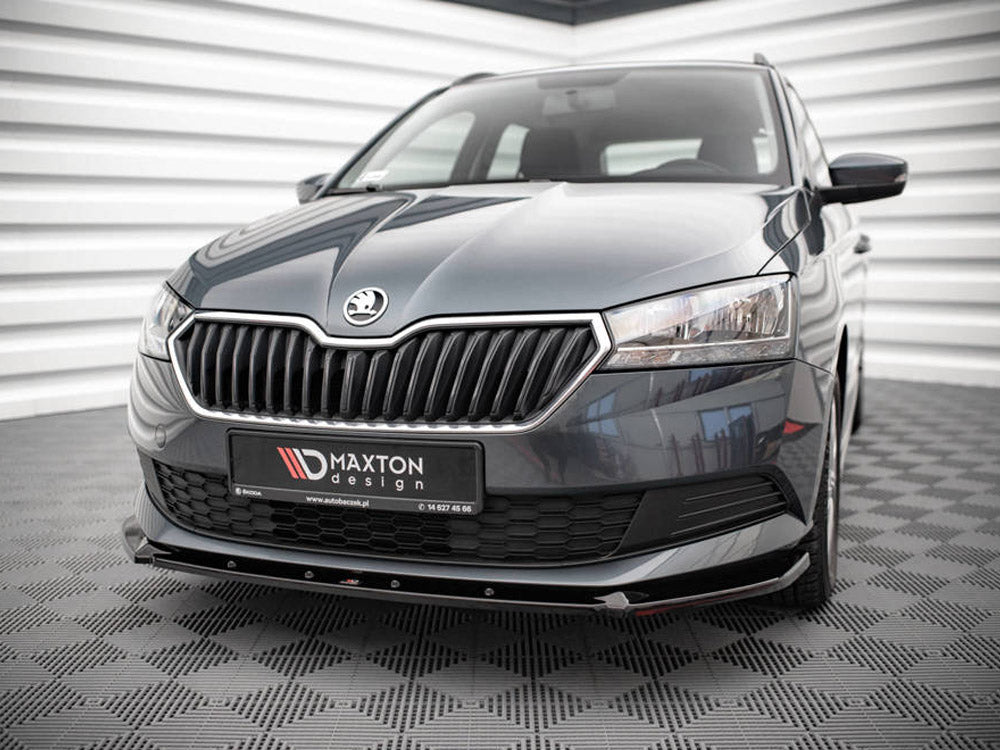 Maxton Design Front Splitter Skoda Fabia MK3 Facelift (2019-) - SK-FA-3F-K-FD1G - Image 2