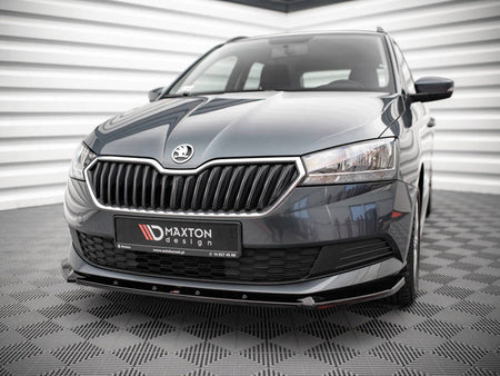 Maxton Design Front Splitter Skoda Fabia MK3 Facelift (2019-) - SK-FA-3F-K-FD1G - Image 2