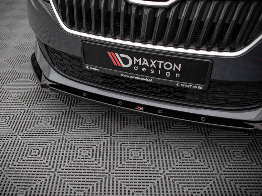 Maxton Design Front Splitter Skoda Fabia MK3 Facelift (2019-) - SK-FA-3F-K-FD1G - Image 4
